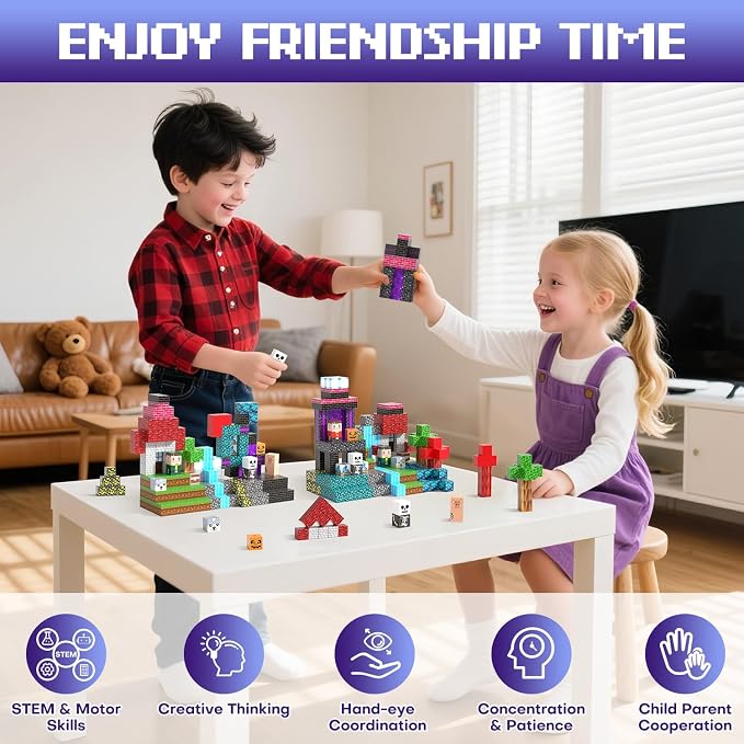 150PCS Magnetic Blocks - Image 5