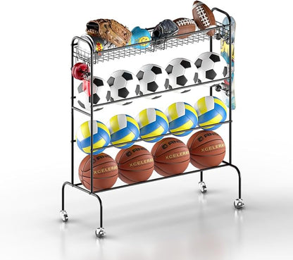 Ball Storage - 22.83" Basketball Cart by LhysnWeareprofessionalracksellerwith20yearsofexperience