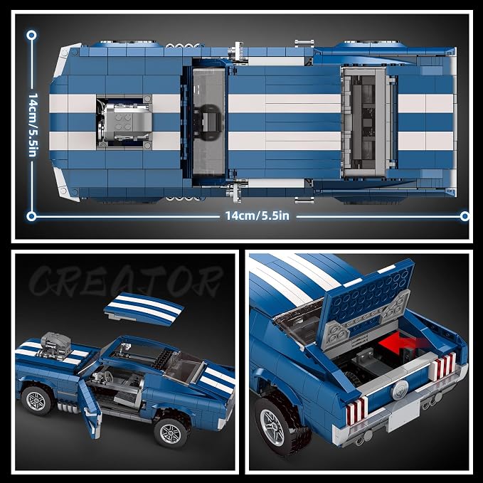 Creater Expert GT 1976 Building Blocks Toys - Image 2