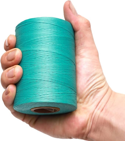 Waxed Thread, 852Yards 150D 0.8mm Flat Polyester Wax Thread - Image 3