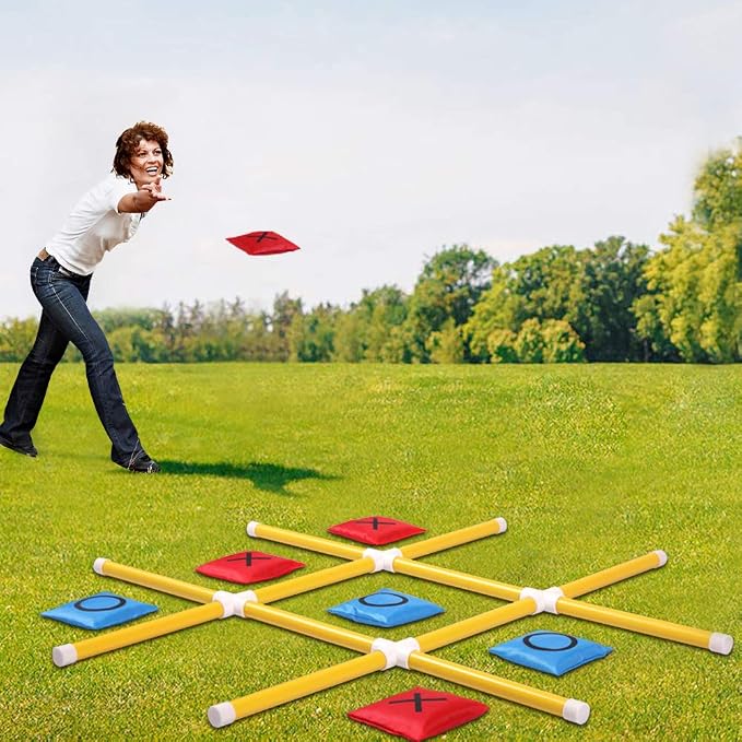 OTTARO Giant Tic Tac Toe Game Outdoor Indoor - Image 3