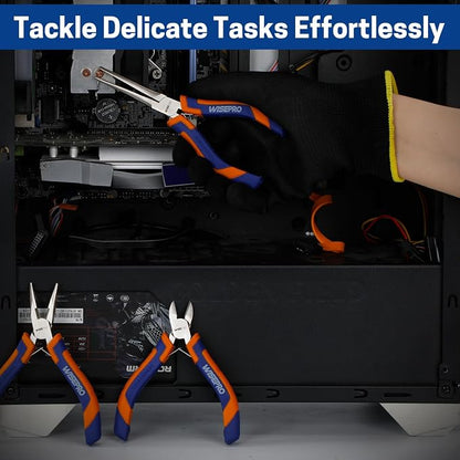 3 PCS Mini Pliers Set, Jewelry Pliers Kit - Image 6