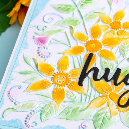 BAOFALI 3D Embossing Folders Daffodil Clear Textured - Image 9