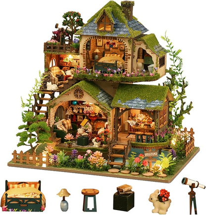 DIY Miniature House Kit, Mini House Building Kit by Unknown