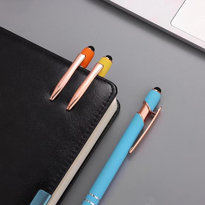 12 PCS 2 in 1 Stylus Ballpoint Pen - Image 5
