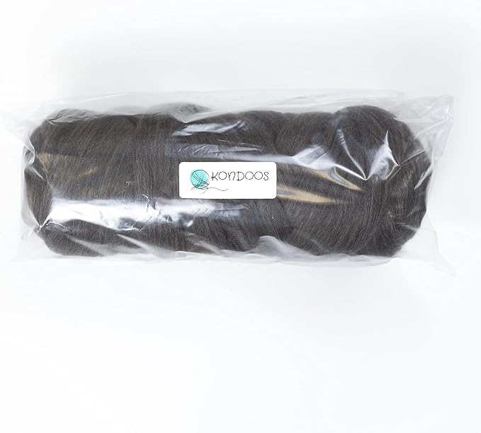 Natural Wool Bulk roving, 4 lb. Best Wool - Image 3