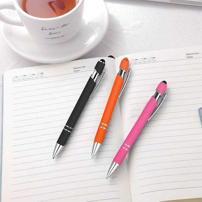12 PCS 2 in 1 Stylus Ballpoint Pen - Image 7