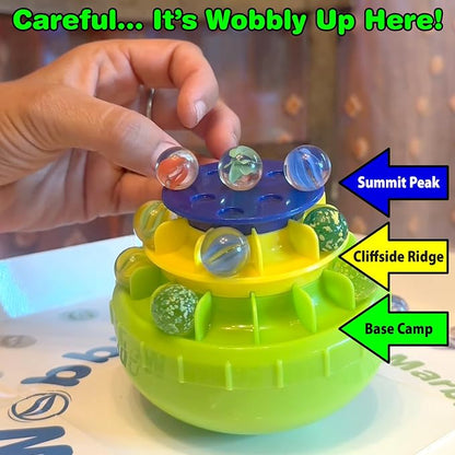 Funwares WobbleBall 3-Tier Marble Balance Game, 40 Marbles Included, Skill & - Image 4