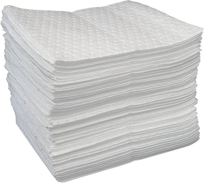 Autocare Heavyweight Oil Absorbing Pads | White Absorbing Heavy Weight Oil-Only by AUTOCARE