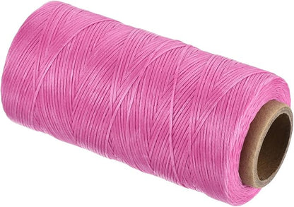 MECCANIXITY Waxed Thread, 197 Yard 1mm 210D Flat Wax Thread Polyester Waxed by MECCANIXITY