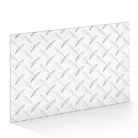1pcs Diamond Plate Sheet Metal Heavy Duty Tread Aluminum Sheet Diamond Tread by Yaocom