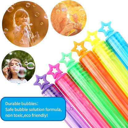 SpringFlower 66 Pieces Mini Bubble Wands, Bubble Party Favors Assortment Toys - Image 5