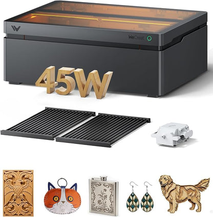 WECREAT Vision Pro 45W Laser Cutter and Engraver by WECREAT