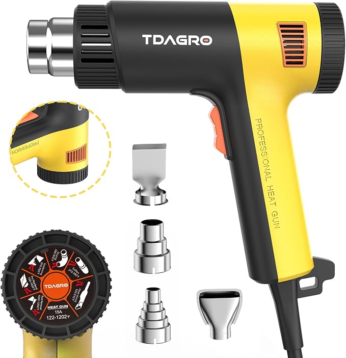 Heat Gun 1.5s Fast Heating, Compact but Powerful Heat Gun - Image 2