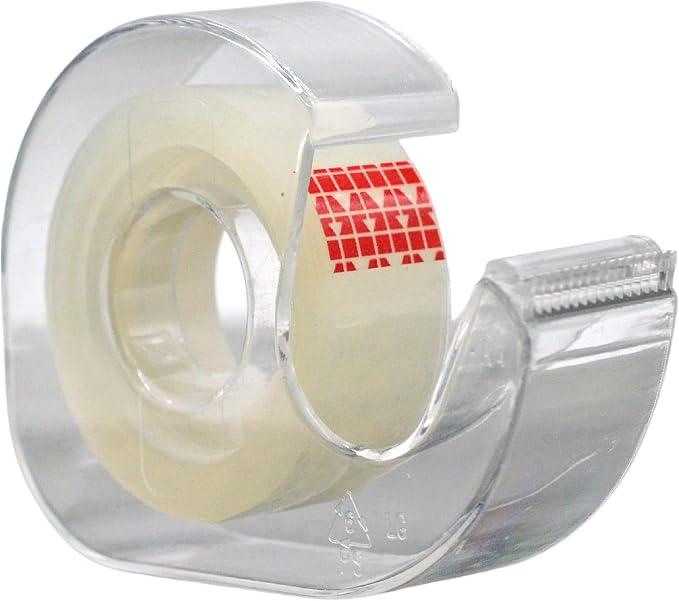 WOD OST20D Office Tape Clear Refill Rolls and Refillable Dispenser - Image 2