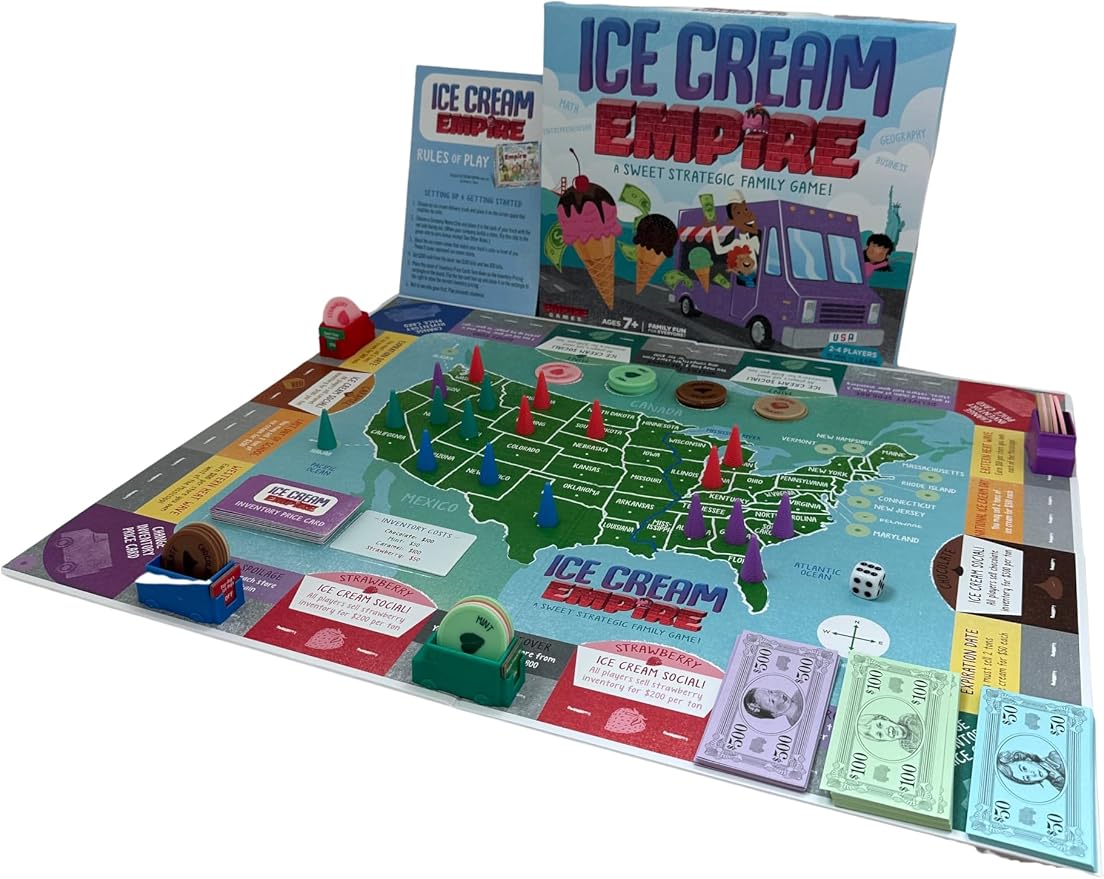 Ice Cream Empire by Empire Games –Strategic Family Game - Image 3