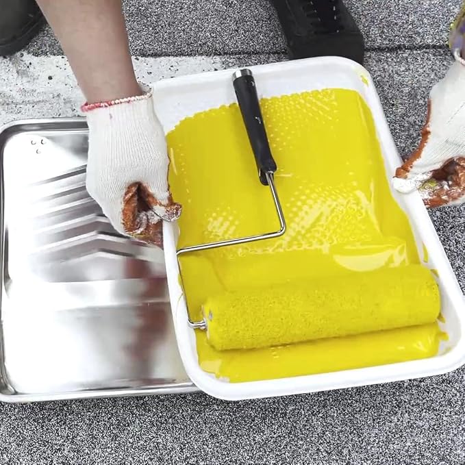 Great Andrew Paint Tray Liners 9 Inch, 13 Pack Disposable Paint Roller Tray - Image 9