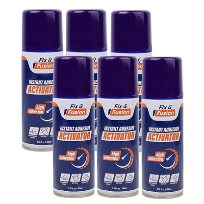 FIX & FUSION Activator Spray, Instant Cure Accelerator by FIXFUSION