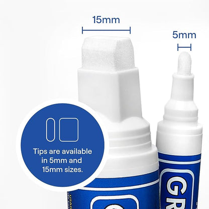 Grout Pen Cream Tile Paint Marker: Waterproof Grout Paint Pen, Tile Grout - Image 3