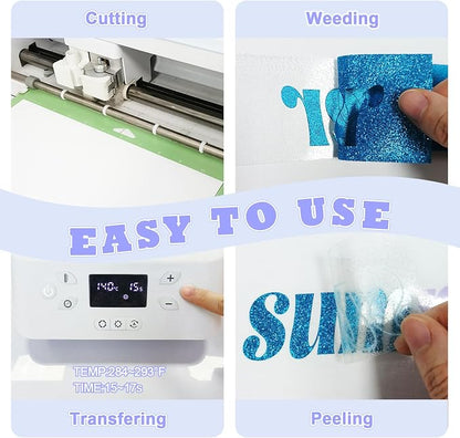 Red PU Heat Transfer Vinyl, Compatible - Image 6