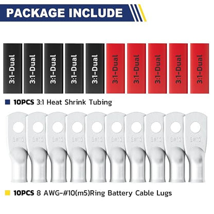 haisstronica 10pcs 8 AWG - Image 4