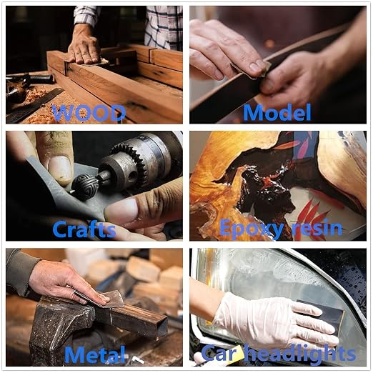 24 Piece Ultra Fine Sandpaper Set 2000/3000/5000/7000/10000/20000 Grit Wet/Dry - Image 9