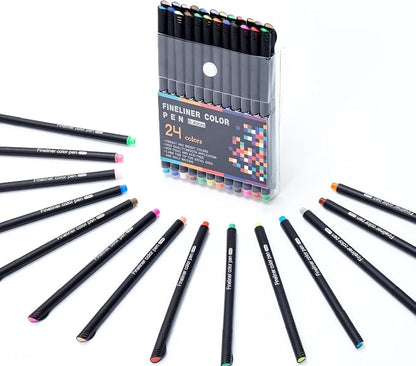 24 Colors Fineliner Color Pens - Image 6