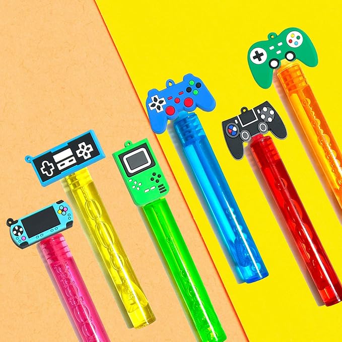 Video Game Party Favors, Cute Bubble Wand - Image 2