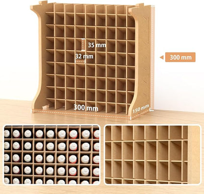 Large Capacity Plastic Model Tool Storage Paint Rack - Image 4