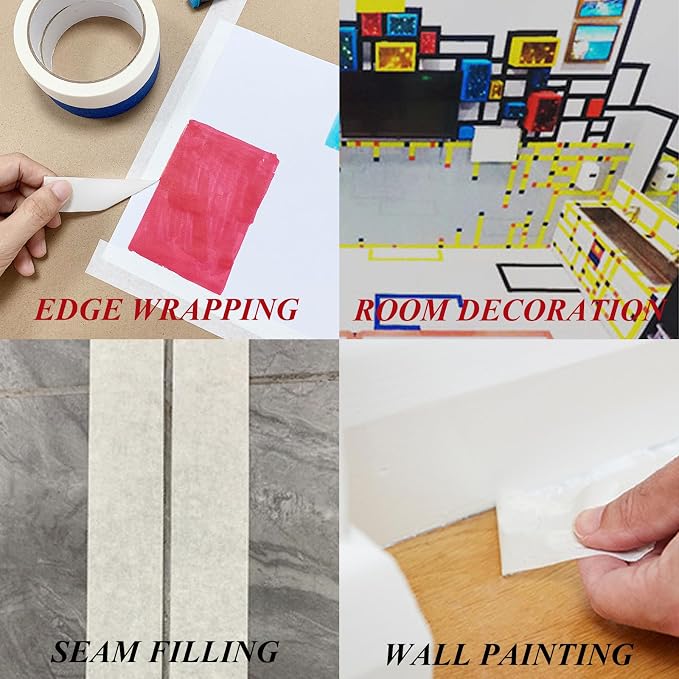 Colored Painters Tape, Premium Masking Master Tape, Removes Easily, Colorful - Image 7
