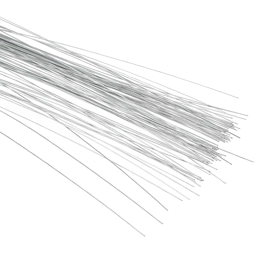 PATIKIL 26 Gauge 16" Floral Stem Wire - Image 4