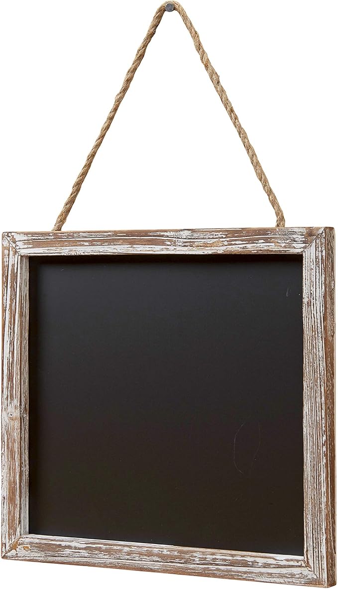 Barnyard Designs Magnetic Hanging Chalkboard Sign – Rustic Decorative Display - Image 5