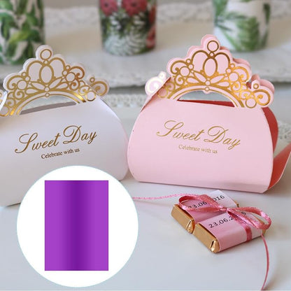 PATIKIL 11.7x8.3" Hot Stamping Foil Paper Sheet, 20 Sheets A4 Heat Transfer Hot - Image 5