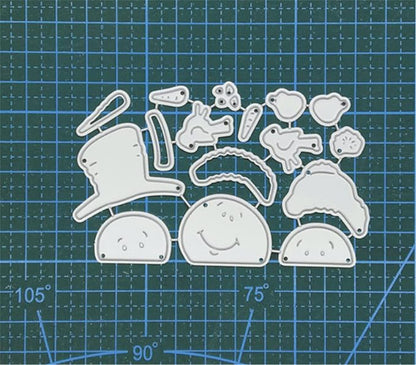 Metal Cutting Dies DIY Merry Christams Embossing Stencil Template Scrapbooking - Image 3