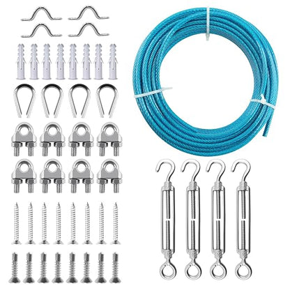 3/16" Sunshade Sail Hardware Kit, Turnbuckles by Unknown