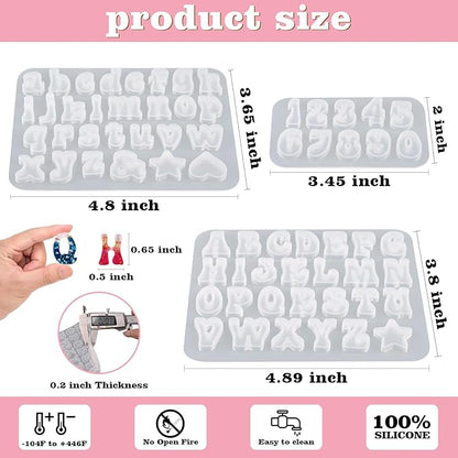 Actvty Mini Alphabet Resin Molds - Image 2