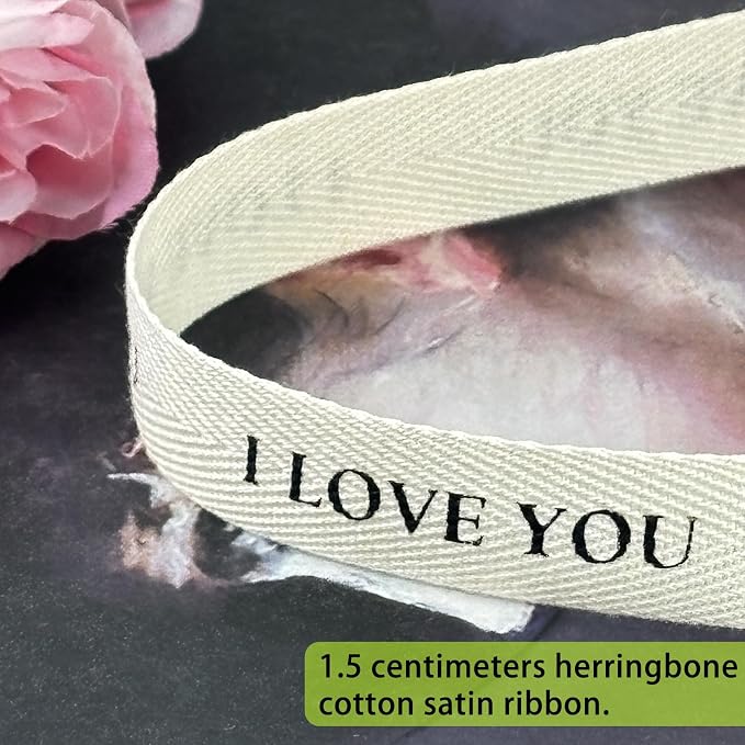 Cotton Herringbone Ribbon - Image 5