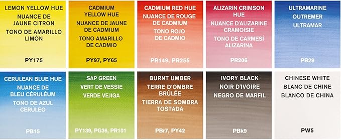 Winsor & Newton Cotman Watercolor Paint Set, 12 Colors Palette Set, 8ml Tubes - Image 5