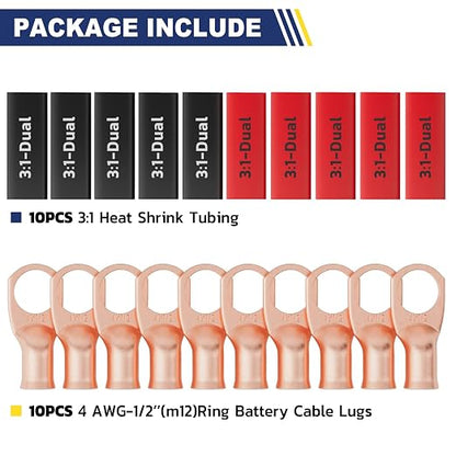 haisstronica 10pcs 4 AWG - Image 4