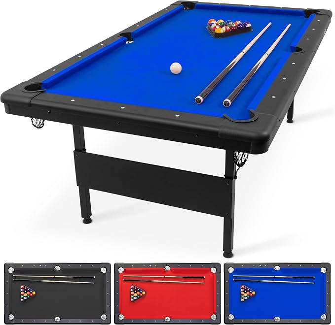 GoSports 6, or 8 ft Billiards Tables by GoSports