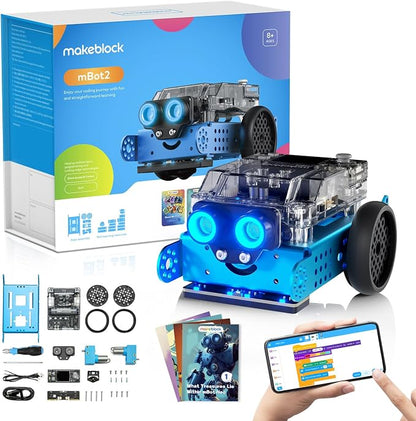 Makeblock mBot2 Coding Robot for Kids, AI Learning Support Scratch & Python by Makeblock