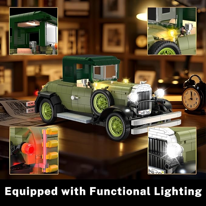 JMBricklayer Vintage Cars Building Sets - Image 3