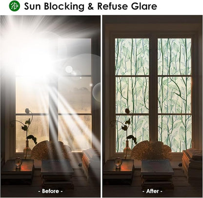 DKTIE Window Film Privacy with Installation Tools, Decorative Stained Glass - Image 6