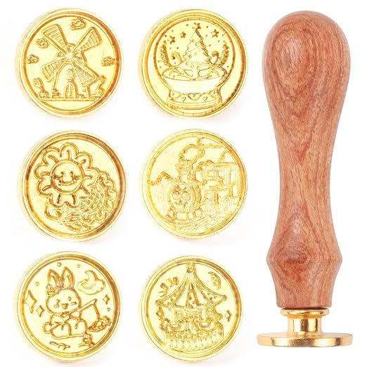 Wax Seal Kit with 24 Colors Wax Seal Beads 600pcs, Electric Sealing Wax Warmer - Image 4