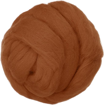 PATIKIL Wool Roving Yarn, 150G/5.3OZ Soft Felting Wool Pure Chunky Roving Yarn by PATIKIL