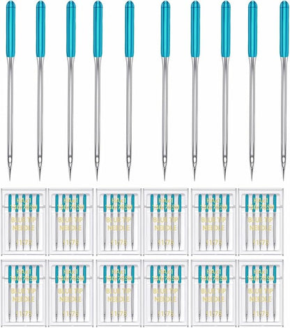 HONEYSEW 60 Pieces Sewing Machine Needles Universal Regular Point Machine by HONEYSEW