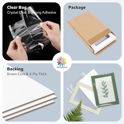 Mat Board Center, 5x7 for 4x6 Mix Color Mat Kit - Image 4