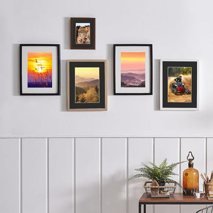 18 Pack Picture Mats, 8x10 for 6x8 Picture Frame Mats, Acid Free Core Bevel Cut - Image 7