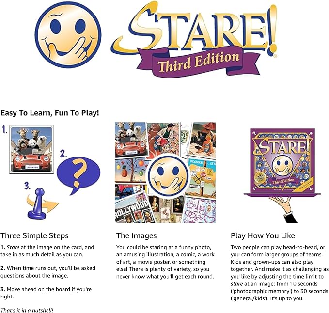 Stare - Fun Game of Visual Recall Where Quirky Image Cards Challenge Players' - Image 7
