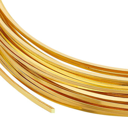 BENECREAT 20 Gauge 16 Feet Square Copper Wire by BENECREAT